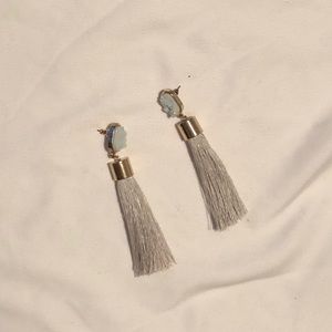 Tassel earrings!
